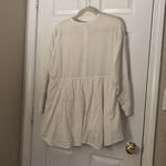 Free People 100% Cotton Beach Cover Up White Size Medium Photo 7