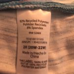 Terra & Sky  Biker Shorts Size 2X 20W-22W Polyester Spandex Pull On  Womens NWOT Photo 5