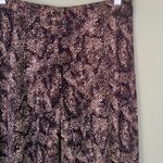 Veronica M Snakeskin Print Flare Pants Photo 3