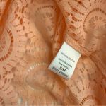 NWOT Francesca's Marilyn Lace Swim Cover Up Pink Size M Photo 3