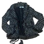 Newport News Black white tweed blazer Photo 0