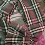 NORI BABY DOLL CHECKED JACKET SIZE MEDIUM Black Photo 4
