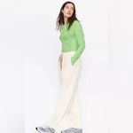 Ganni  NEW Quilted Long Sleeve Tee Shirt large Photo 2