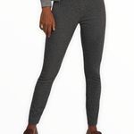 Theory  Yoke High Rise Ankle Length Legging in Grey Marled Compact Knit Photo 0