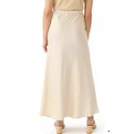 Parker The Sasha Drawstring Satin Skirt Size Medium Photo 3