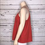 Gap NWT Size XXL Totem Red Pleated V-Neckline Tank Top Cami Photo 2