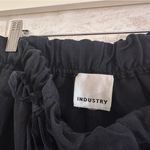 INDUSTRY Republic Clothing Tie Front Wide Leg Black Pants Small/Medium Size undefined Photo 9