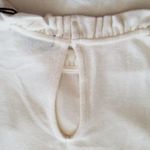 Gibson Look Ivory Soft Knit Mock Neck Long Balloon Sleeve Sweater Womens Size M Photo 2