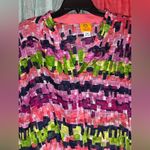 Ruby Rd . Colorful Patterned Button Up Photo 1