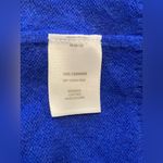 Halogen  NWT Size 1X Cashmere Crewneck Sweater in Royal Blue Photo 6