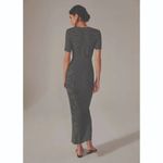 💕FAVORITE DAUGHTER💕 The Anywhere Dress ~ Black White Stripe Small S NWT Photo 4