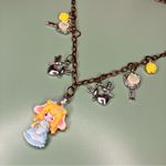 Handmade Kawaii Anime Rabbit Bunny Girl Cottagecore Charm Necklace Yellow Photo 2