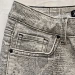 ZARA Snake Skin High Rise Skinny Jeans Size: 2 Photo 1