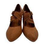 Miz Mooz  Brown Leather Ginny Heels Size 9 Photo 2