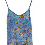 Hemant and Nandita Slip Dress Mini Floral Print Viscose Blue Size XS Photo 3