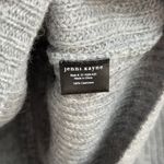 Jenni Kayne  Cashmere Fisherman Sweater in Heather Grey, Size Small Photo 9