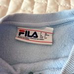 FILA Baby Blue Sweatshirt Size Small Photo 2