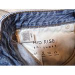 Lucky Brand  Mid Rise Boy Shorts Distressed Denim Cut Off Size 4/27 2"Inseam Pool Photo 4