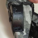 Topshop Green Grey Camouflage Spaghetti Strap Satin Camisole Tank Top Photo 5