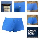 Lands' End Womens Blue Yellow Board Swim shorts size 12 Photo 1