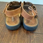 Azaleia Womens Sandals 10 Medium Emerald Whiskey‎ Leather Casual Dress Brown Photo 1