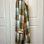 Cato  Plaid Button-Up Shirt Dress Photo 3