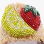 Betsey Johnson Lindyy Fruit Embellished Slide Sandals Summer Slides Size 9.5 NEW Photo 11