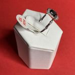 Bomb Party RBP7453 “Pure Bliss” Black Onyx CZ on Rhodium Size 10 Ring NWT Photo 1