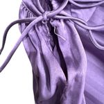 Delfi Pleated Solie Dress in Purple, Size L Purple Size L Photo 10