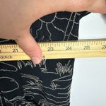 Chico's ‎ Cardigan 2 Black Sheer Embroidered Boho Art Open Front Festival Resort Photo 6