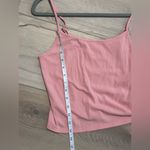 American Eagle  Ribbed Cami Pink Size L Photo 3