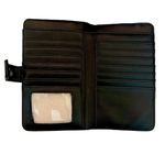 Women’s Black Crossbody Cell Phone Clutch Wristlet Photo 4