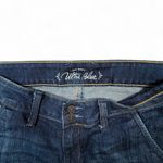 Old Navy Ultra Blue Capri Jeans Low Rise Stretch 33" Waist Women's 8 Photo 3