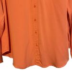 Torrid  Pink/Salmon/Peach Long Sleeve L Button Down Shirt NWT Size 1X 14-16 Photo 1