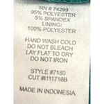 Enfocus Studio Women's Hunter Green Sleeveless Stretchy Wrap Look Dress Size 10 Photo 3