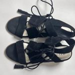 a.n.a  Lena Women's Black Strappy Low Heel Sandals Sz 7 Photo 3