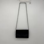 La Regale Black Satin Bow Crossbody Bag Purse Evening Formal Classic Timeless Photo 1