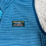 L.L.Bean  Quilted Zip Vest Teal Blue Women's Medium Regular Photo 1