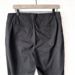 J.Jill  Black Stretch Slim Ankle Pants Size 8 Cotton Blend Photo 6