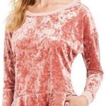 Betsey Johnson  Crushed Velvet Sleep Top Photo 0