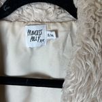 Princess Polly  Faux Suede & Fur Detail Jacket Coat Size S/M Photo 3