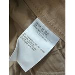 #3 Women's Dark Peanut Butter Tan Color, Twill Pants by ESCADA, Size: 40 Size 10 Photo 5