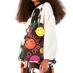 Farm Rio ๐ x Smiley Collab Reusable Foldable Tote โ NWT Photo 3