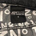JOYRICH hooded acid wash denim jean gray jacket S Black Photo 6