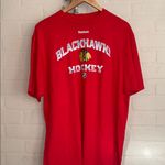 Reebok Chicago Blackhawks hockey T-shirt new  NHL 2xl women tee top short sleeve Photo 1
