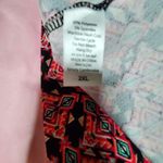 LuLaRoe Women’s 𝅺 cassie SZ 2xl pencil diamond aztec print black multicolor skirt Photo 2