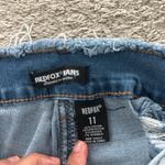 Red Fox  Distressed Blue Flare Jeans Photo 6