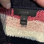 J.Crew Women's New Navy Blue Pink White Striped Sweater Tank Top Size Small Photo 4