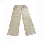 Halara Corduroy Wide Leg Pants Beige Lounge Comfort Size M Photo 2