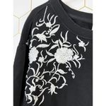 Daily Practice by Anthropologie Embroidered Sweatshirt Tunic Dress Photo 5